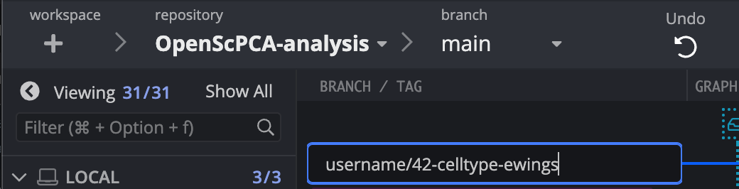 Name branch